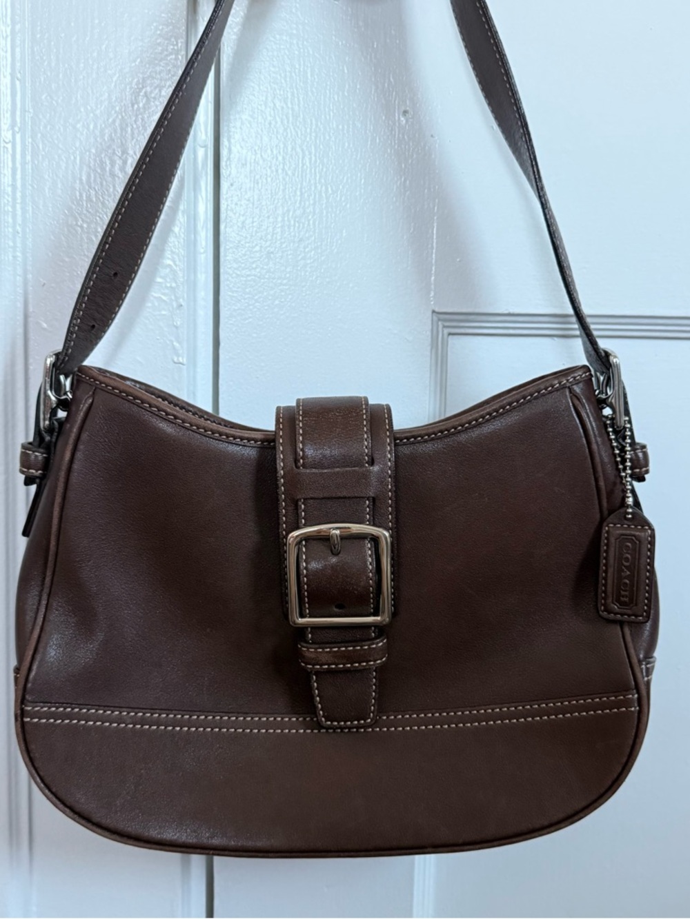 Brown Coach Soho Hampton Bag